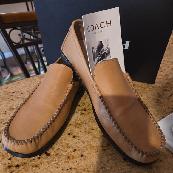 COACH LOAFERS - Picture 1 of 9